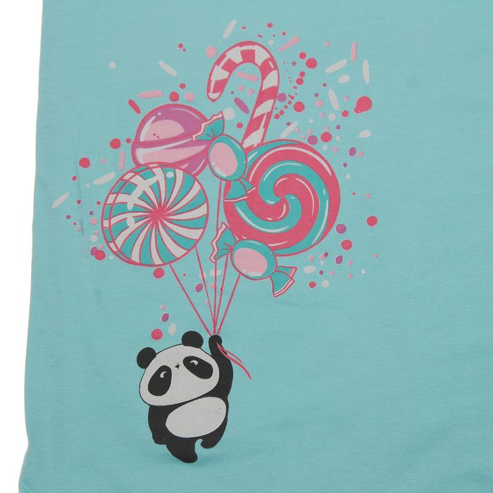 Сорочка женская KAFTAN "Панда" р-р XL(50) 100% хлопок