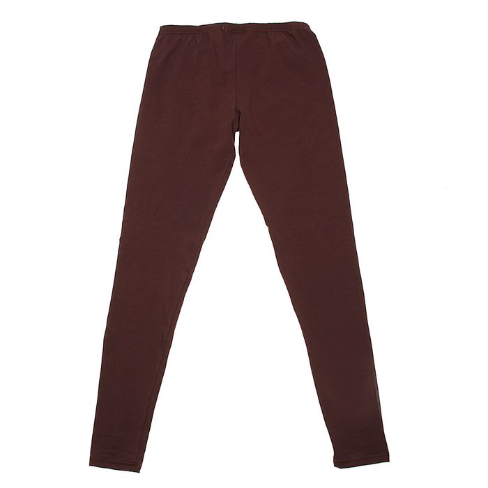 Леггинсы женские KAFTAN basic, цвет шоколад, размер M (46) хлопок, эластан