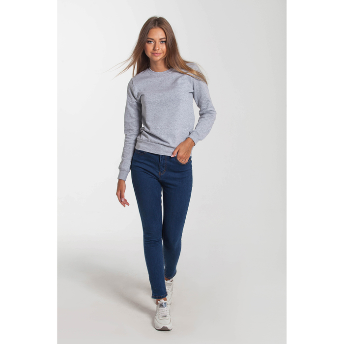 Толстовка KAFTAN basic, меланж р-р XL(50) 100% хлопок