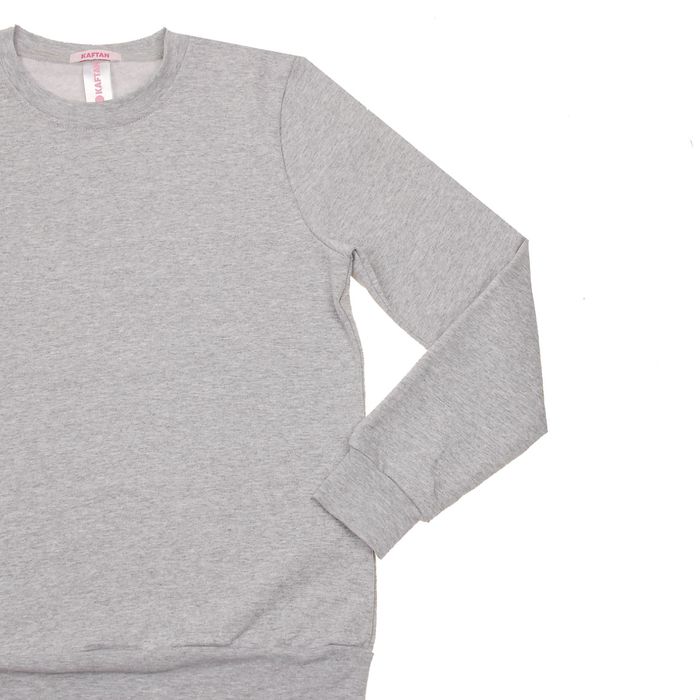 Толстовка KAFTAN basic, меланж р-р XL(50) 100% хлопок