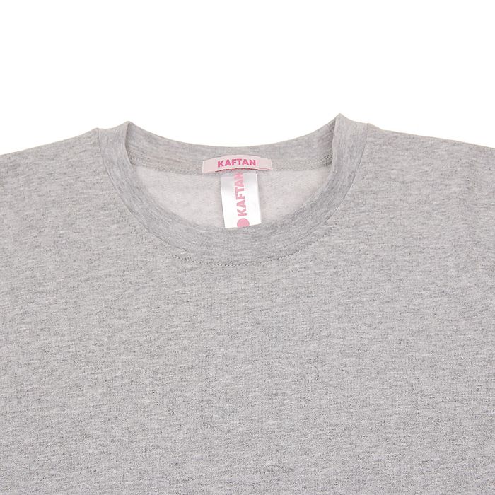 Толстовка KAFTAN basic, меланж р-р 2XL(52) 100% хлопок