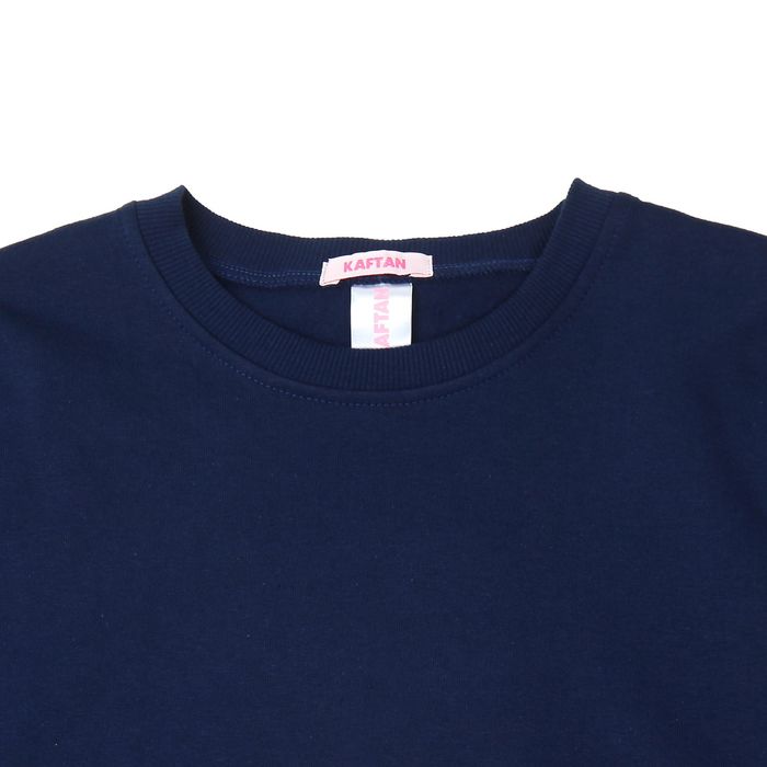 Толстовка KAFTAN basic, темно-синий, р-р ХS(42) 100% хлопок