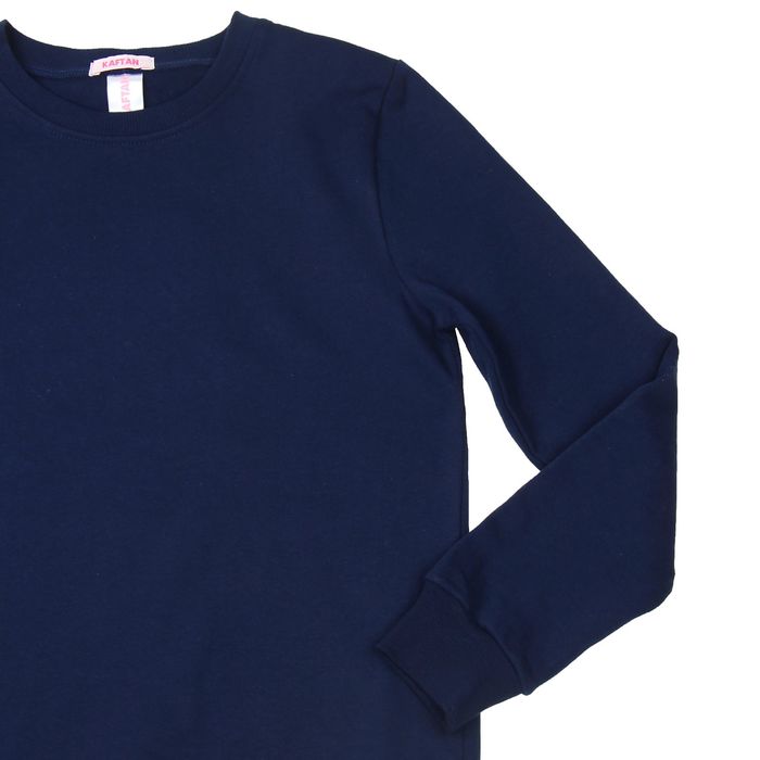 Толстовка KAFTAN basic, темно-синий, р-р ХS(42) 100% хлопок