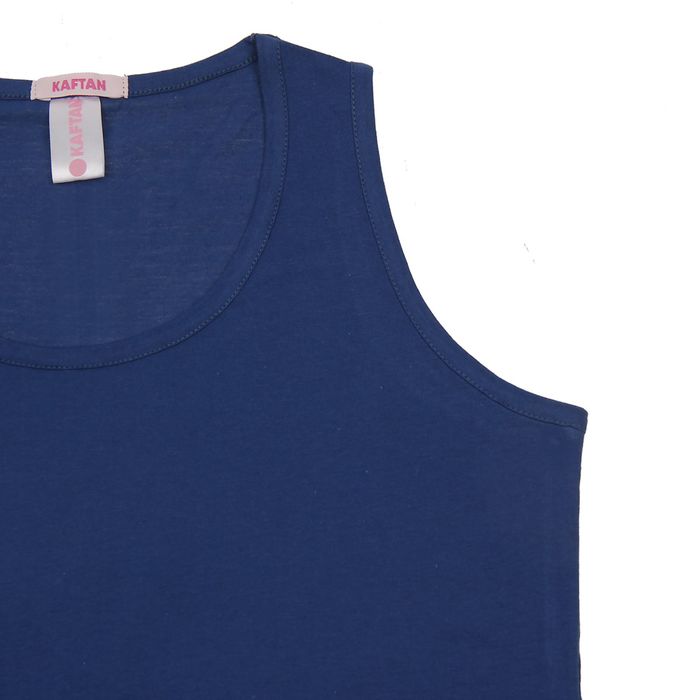 Майка KAFTAN basic, индиго р-р L(48) 92 % хл., 8 % лайкра