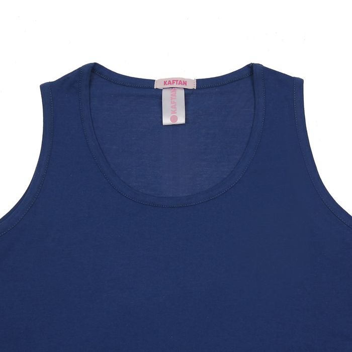 Майка KAFTAN basic, индиго р-р XL(50) 92 % хл., 8 % лайкра