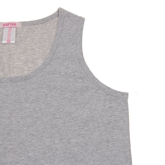 Майка KAFTAN basic, меланж р-р L(48) 92 % хл., 8 % лайкра