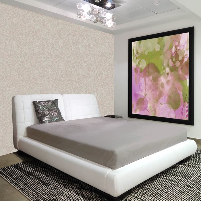 Простыня на резинке "Этель" Серебро 90х200 + 20 см, 100% хлопок, сатин