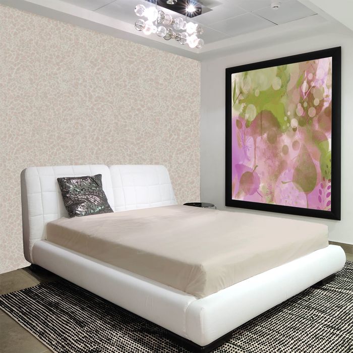 Простыня на резинке "Этель" Мокачино 180х200 + 20 см, 100% хлопок, сатин