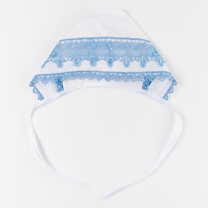 Чепчик с кружевом, размер 38, цвет МИКС 00204-08_М