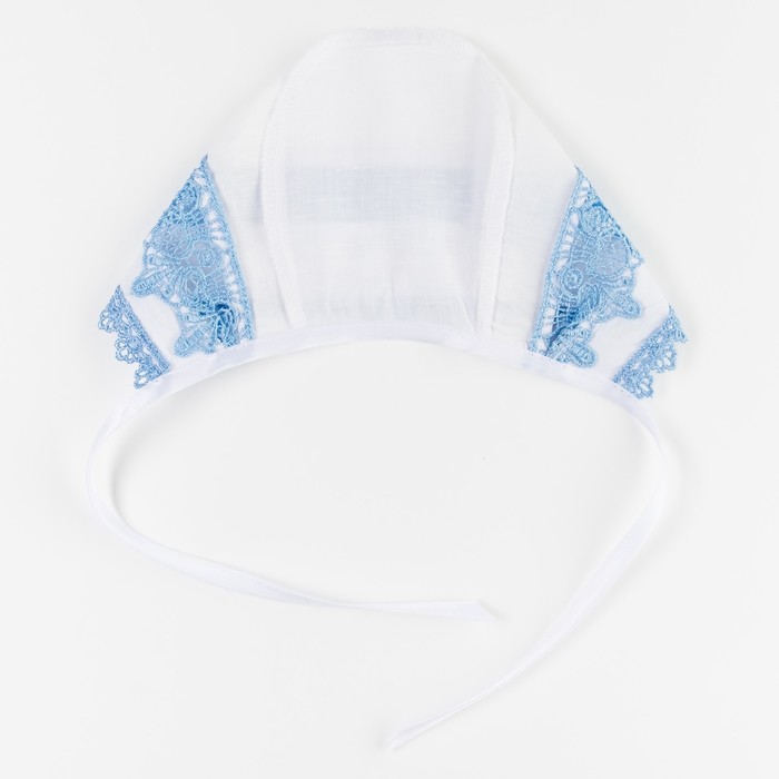 Чепчик с кружевом, размер 38, цвет МИКС 00204-08_М