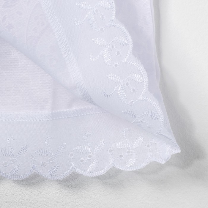 Рубашка крестильная для девочки, рост 74 см, цвет белый 00315-13_М