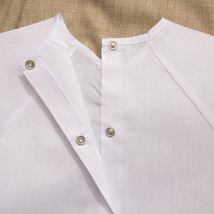 Рубашка для крещения 00319-08, цвет белый, рост 92 см