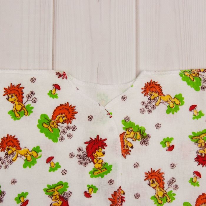 Распашонка с закрытыми рукавами, 02102-07, цвет МИКС, рост 56 см