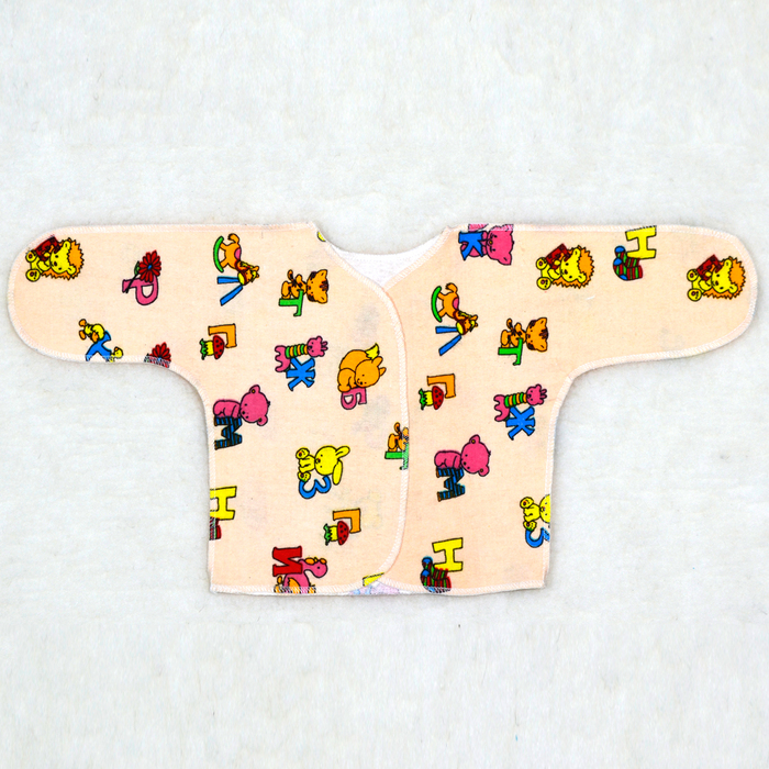 Распашонка с закрытыми рукавами, 02102-07, цвет МИКС, рост 56 см