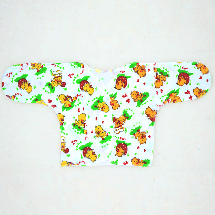 Распашонка с закрытыми рукавами, 02102-07, цвет МИКС, рост 56 см