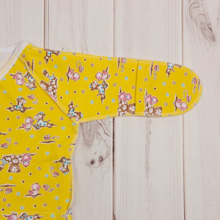 Распашонка на кнопках, 02115-12, цвет МИКС, рост 68 см