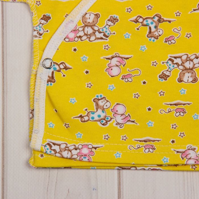 Распашонка на кнопках, 02115-12, цвет МИКС, рост 68 см