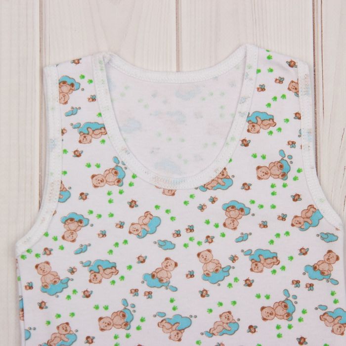 Майка детская, рост 92 см, цвет МИКС 09204-12_М