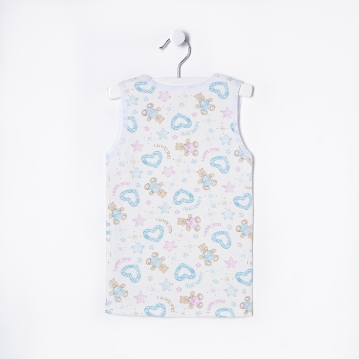 Майка детская, рост 110 см, цвет МИКС 09204-12