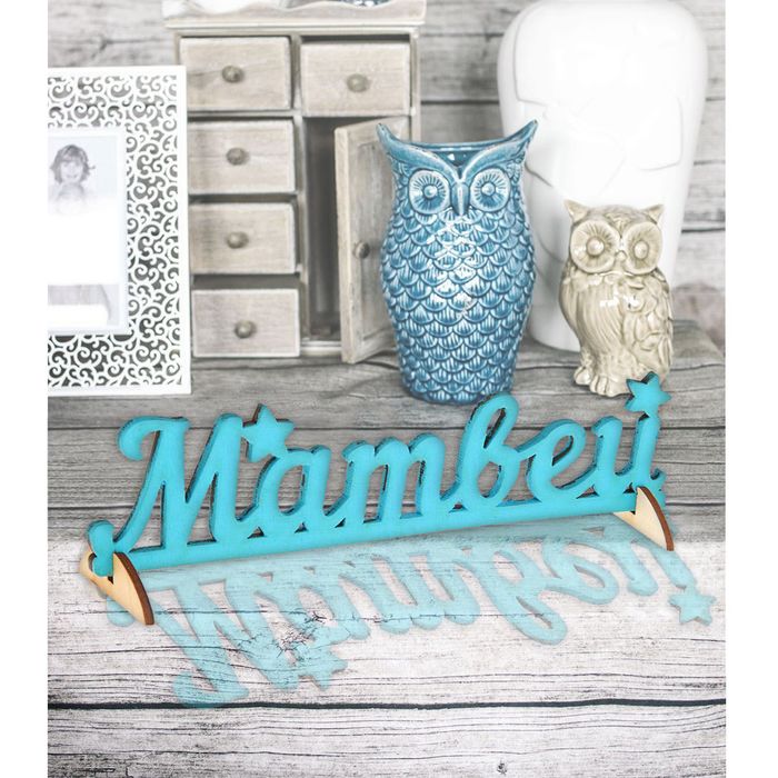 Деревянное имя "Матвей"