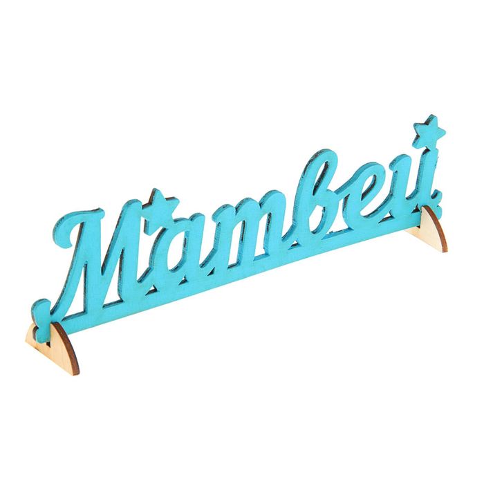 Деревянное имя "Матвей"