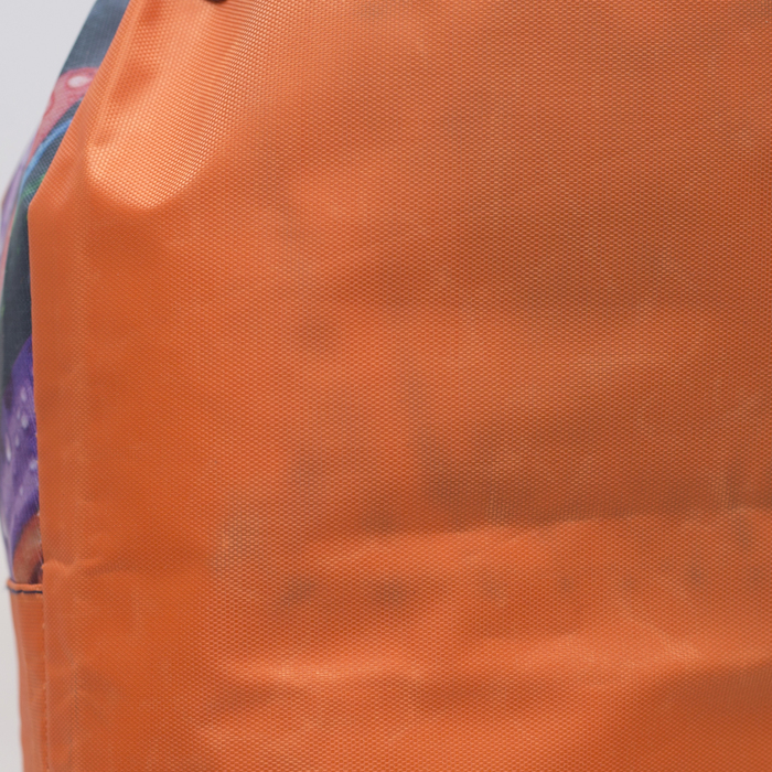 Мешок для обуви на шнурке "Лепестки", 1 отдел, цвет красный