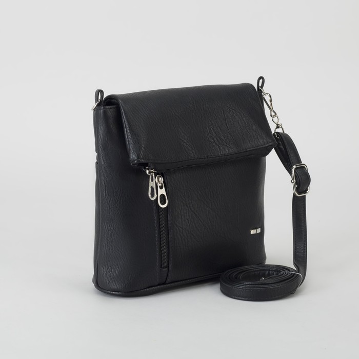 Сумка женская, 1 отдел, цвет чёрный