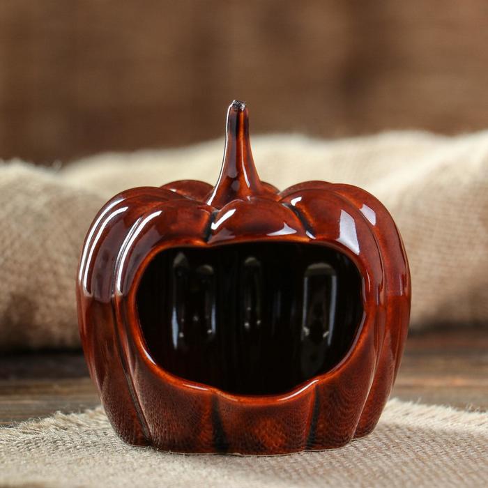 Кормушка для хомячков "Тыква цвет коричневый