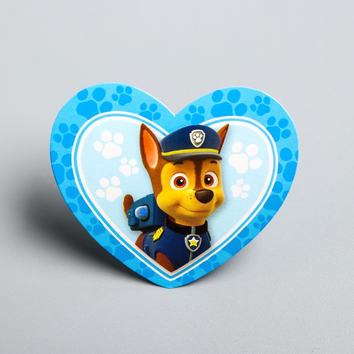 Щенячий патруль. Открытка-валентинка "С днём обнимашек!"