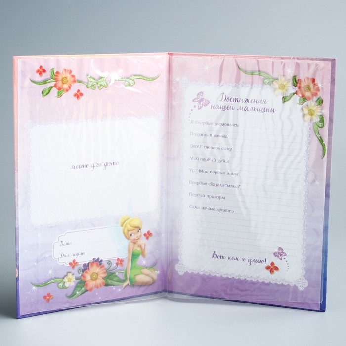 Папка для свидетельства о рождении А5 "Феи"