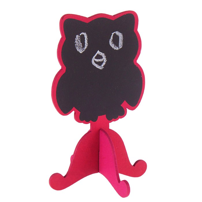 Досочка для записей мелом "Сова"