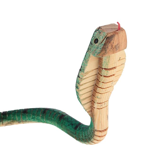 Сувенир "Кобра", дерево МИКС