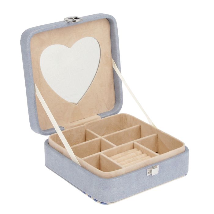 Шкатулка кожзам для украшений "Малышка. Биг-Бен" 6х16х16 см