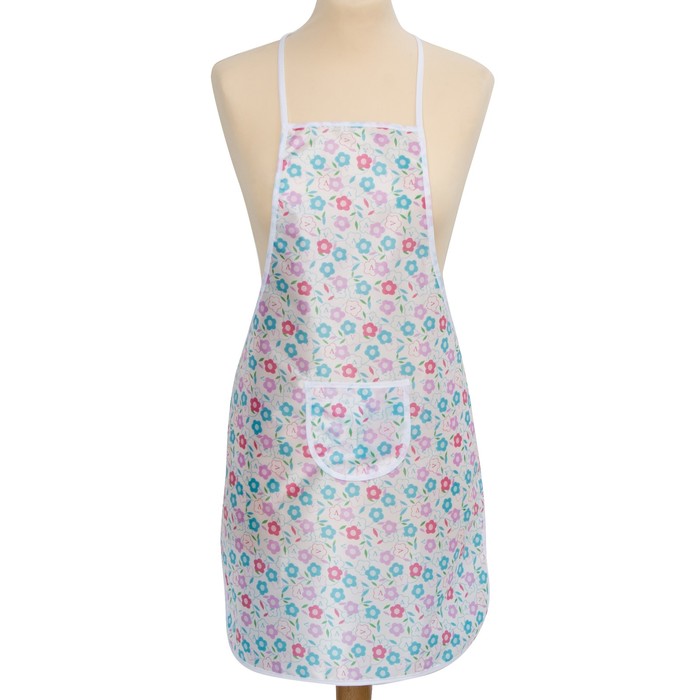 Фартук для дачи"Collorista" Цветы 50 х 70 см,100% п/э