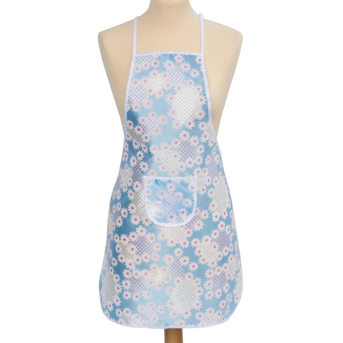 Фартук для дачи"Collorista" Пэчворк (синий) 50 х 70 см,100% п/э