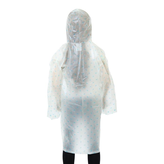 Дождевик детский "Якорь", р-р М, рост 100-110 см