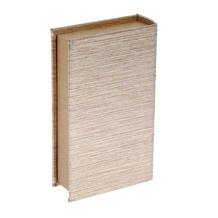 Сейф-книга дерево "Королевский знак" кожзам 21х13х5 см