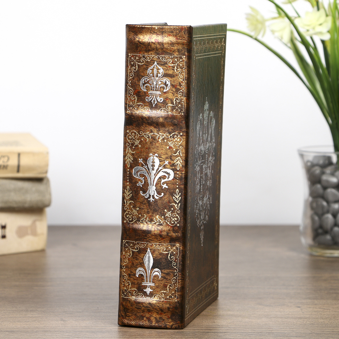 Шкатулка-книга дерево "Гербовник" 21х13х5 см