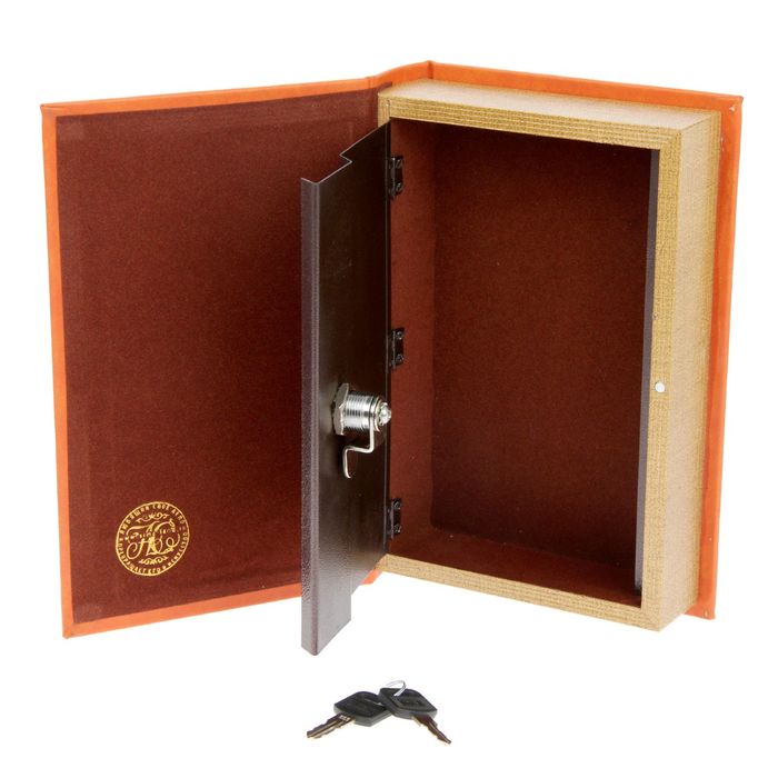 Сейф-книга дерево "Золотые голоса" 24х16х5 см