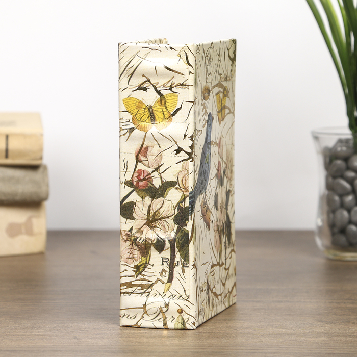 Шкатулка-книга дерево "Соловушка" 17х11х5 см