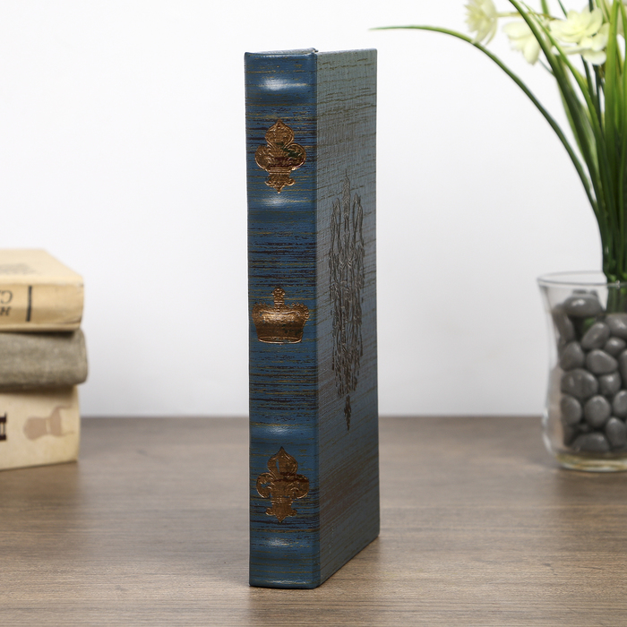 Шкатулка дерево книга "Фамильный герб" 21х13х3 см