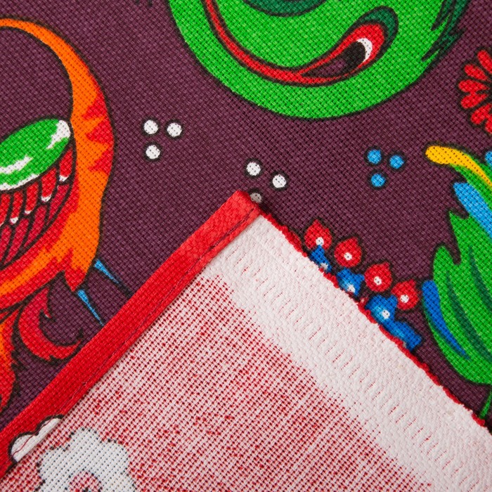 Полотенце рогожка Жар-птица 40*75 см желтый 160 гр/м хл.100%