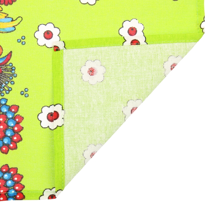 Полотенце рогожка Жар-птица 40*75 см салатовый 160 гр/м хл.100%