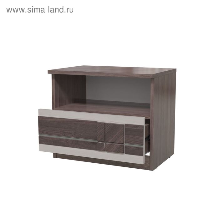 

Тумба прикроватная ПРЕЗЕНТ, Бодега темный/светлый МДФ бодега темный