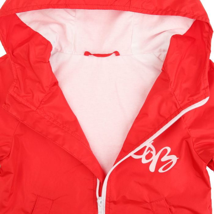 Ветровка для мальчика "ДВ" рост 110-116 см, цвет красный 1041