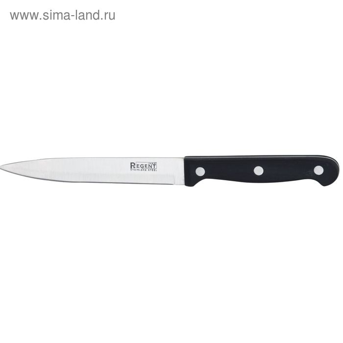 Нож универсальный для овощей Regent inox Forte, длина 125/220 мм ножницы кухонные regent inox forte 80 210 мм
