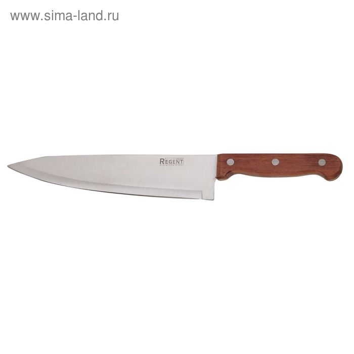 Нож-шеф Regent inox разделочный, длина 205/320 мм нож разделочный regent inox stendal длина 200 325 мм