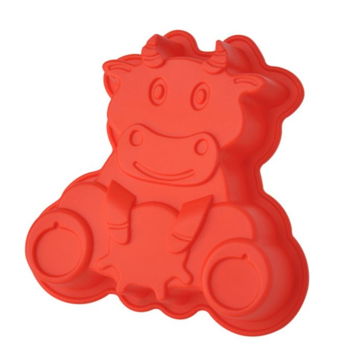 Форма для выпечки "Бурёнка" Silicone 20х19х4,5 см