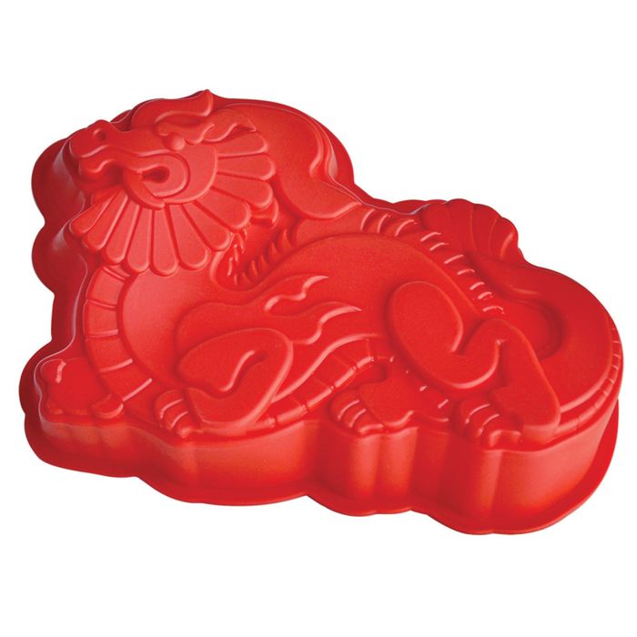 Форма для выпечки "Дракон" 27x18x5 см Silicone