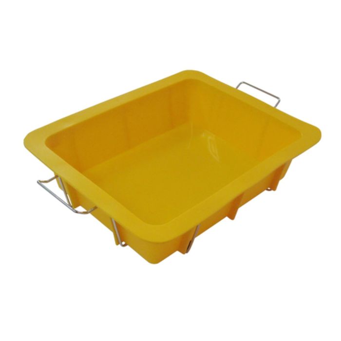 Форма для выпечки "Лазанья" 30х24х7 см на мет. подст. Silicone